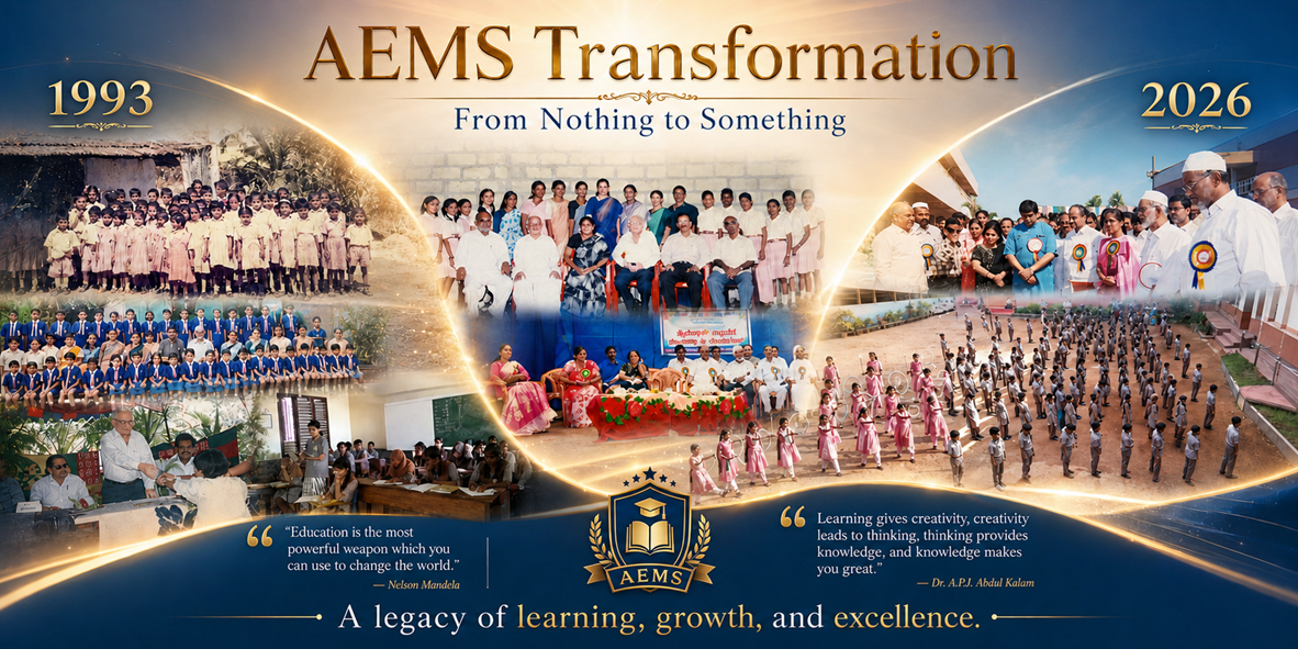 AEMS through the years — 1993 to 2026